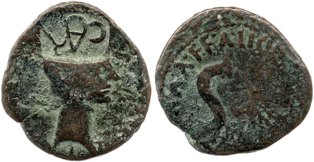 RIC I (second edition) Augustus 437, аверс, bm
