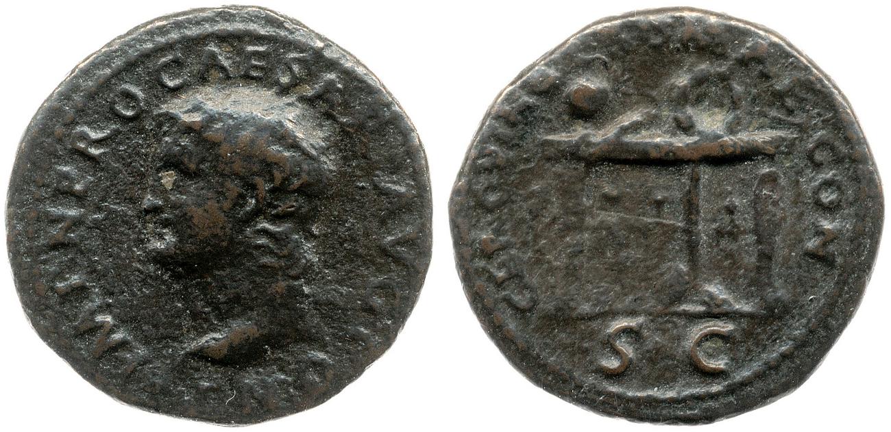 аверс RIC I (second edition) Nero 561