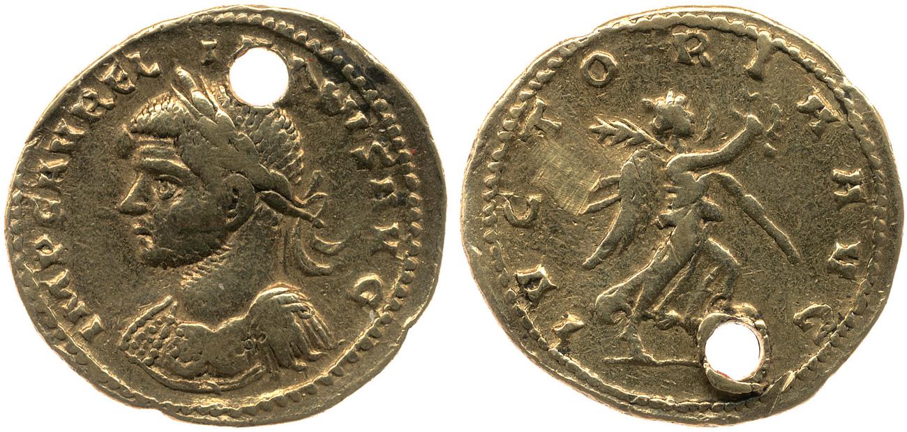 аверс RIC V Aurelian 377