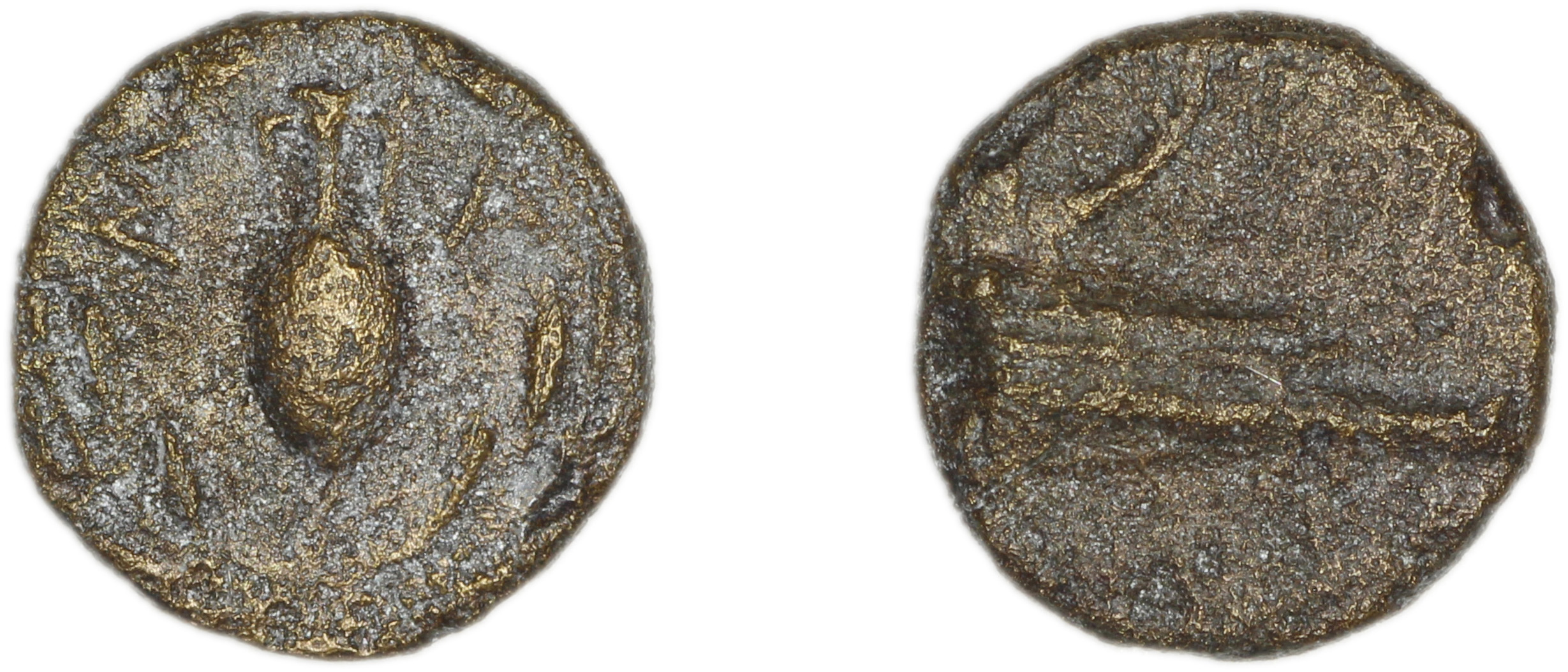 Samos Barron 1966 Pl. xvii, AE, аверс, bm