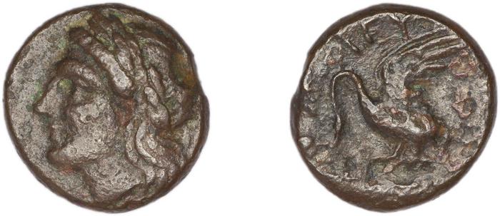 Leucae Kinns, Studies in Greek Personal Names presented to Elaine Matthews, 2010 Bronze A, реверс, bm
