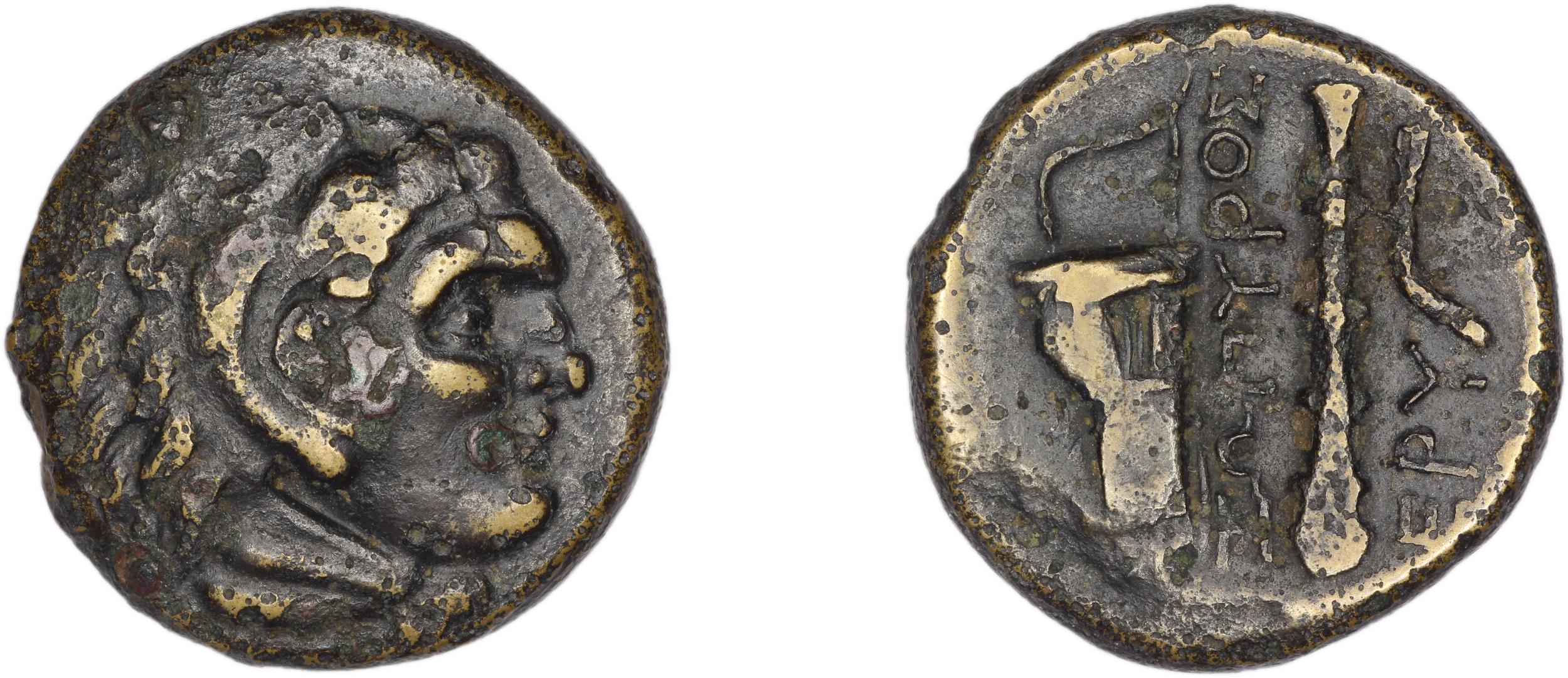 Erythrae Kinns 1980 Period III.1, AE 5, аверс, bm