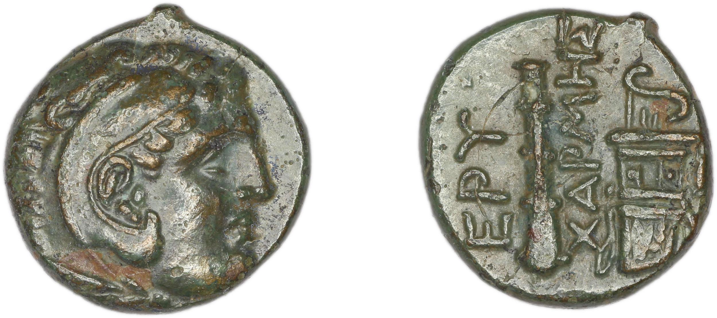 Erythrae Kinns 1980 Period III.1, AE 7, аверс, bm