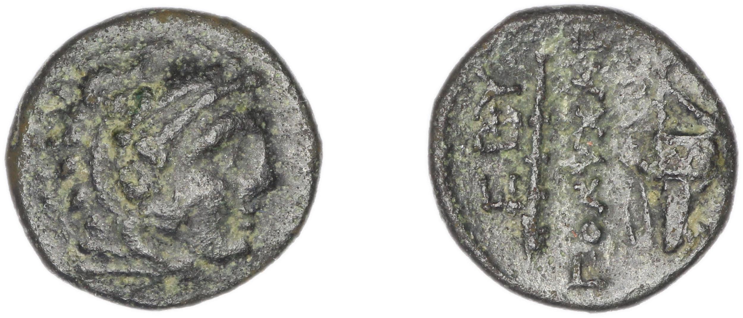 Erythrae Kinns 1980 Period III.1, AE 5, аверс, bm