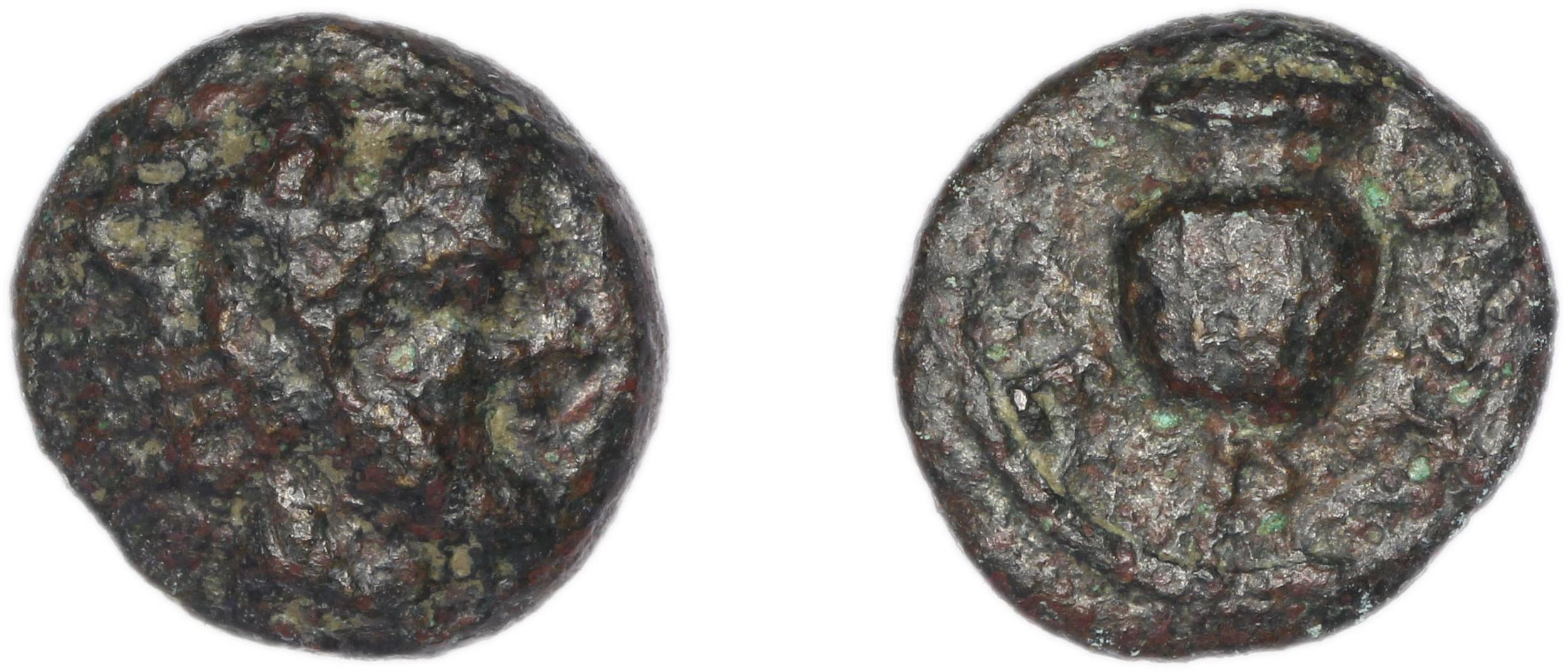 Erythrae Kinns 1980 Period I, AE 2, аверс, bm
