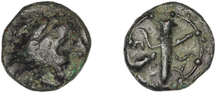 Erythrae Kinns 1980 Period I, AE 3, реверс, bm