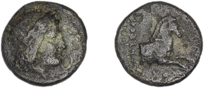 Colophon Kinns 1980 Period I.2, AE 9, реверс, bm
