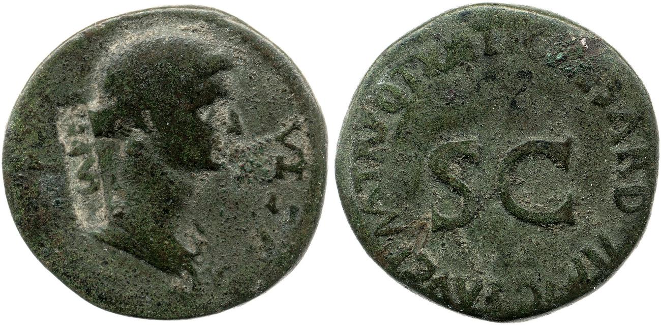 RIC I (second edition) Tiberius 47, аверс, bm