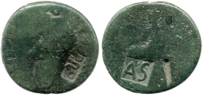 RIC I (second edition) Gaius/Caligula 56, реверс, bm