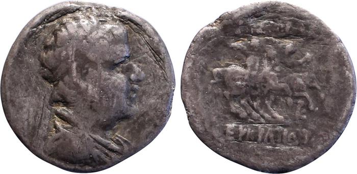 Bactrian and Indo-Greek Coinage Eucratides I 2.2, bm