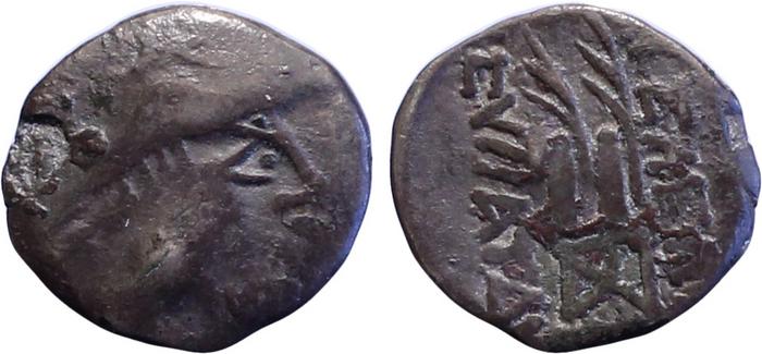 Bactrian and Indo-Greek Coinage Eucratides I 9A.2, bm