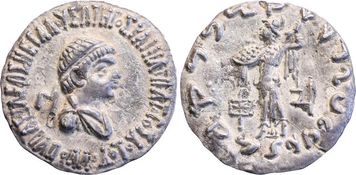 Apollodotus II of Bactria obv