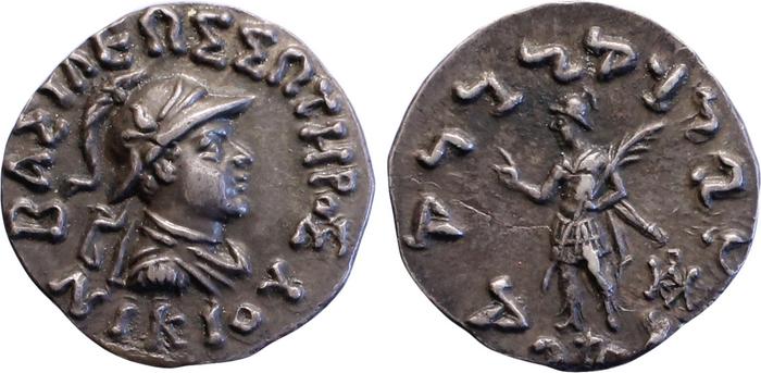 Nicias of Bactria obv