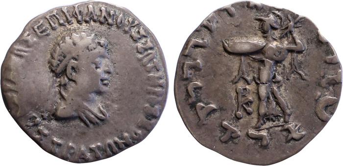 Bactrian and Indo-Greek Coinage Strato I 31.3, bm