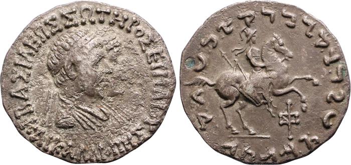 Bactrian and Indo-Greek Coinage Hermaeus and Calliope 1.3, bm