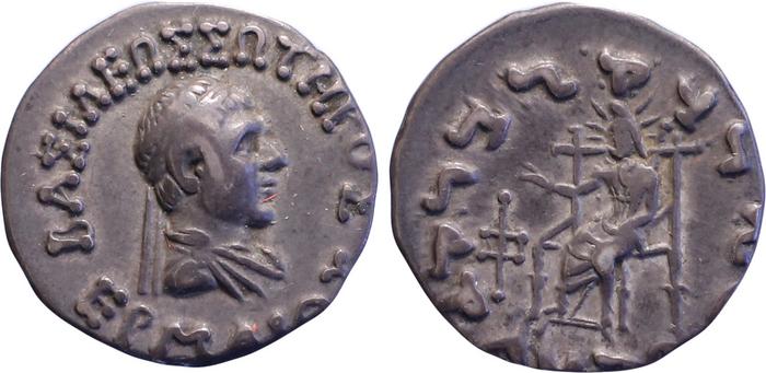 Hermaeus of Bactria obv