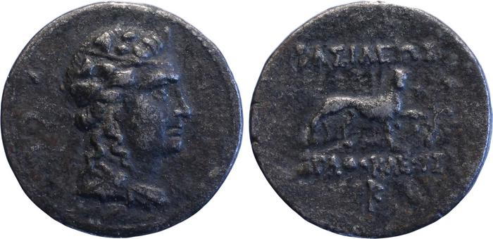 Bactrian and Indo-Greek Coinage Agathocles 15.3, bm