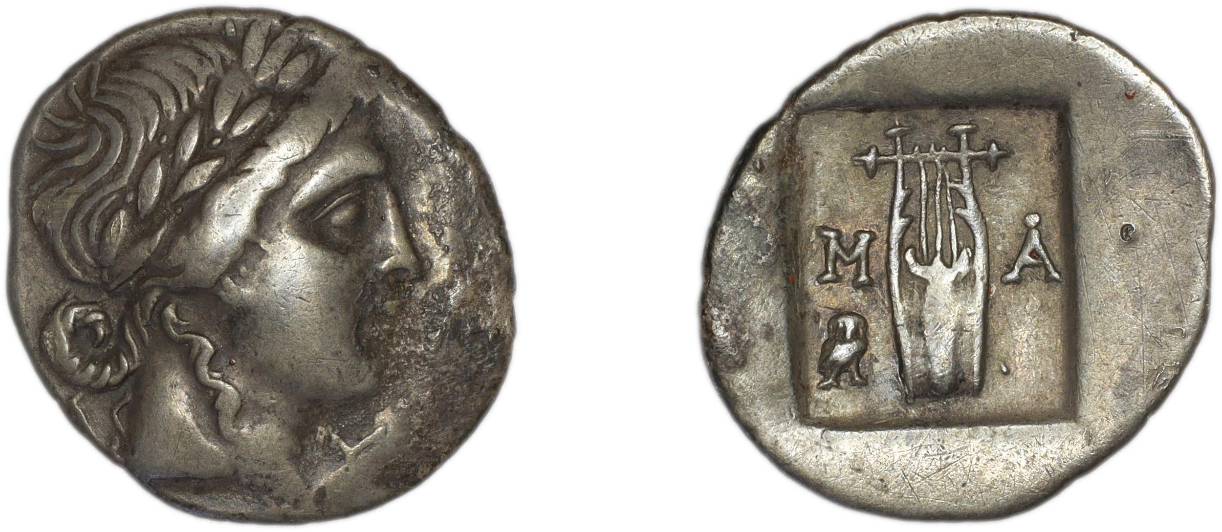 аверс Lycian League Masicytes Troxell 1982 4.98