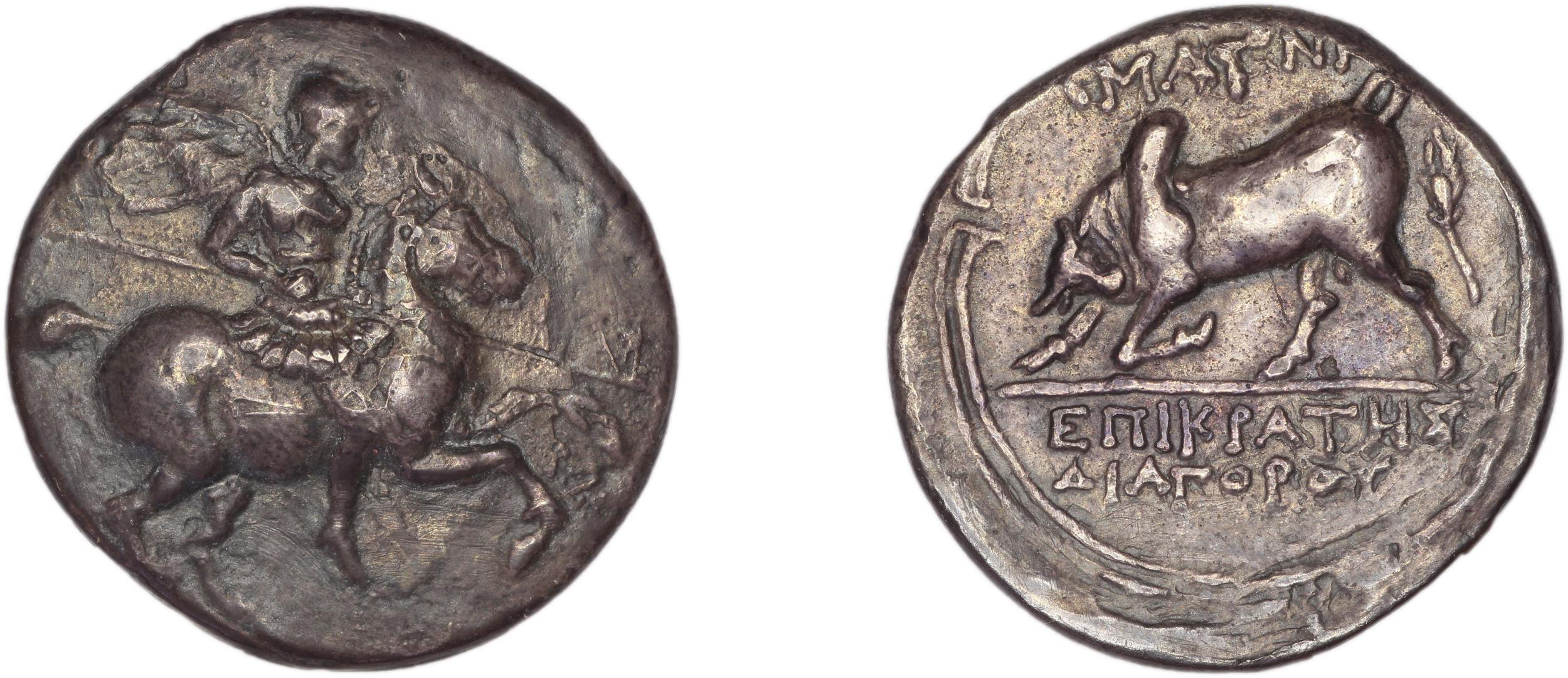 Magnesia ad Maeandrum Kinns 1989 1-12, аверс, bm