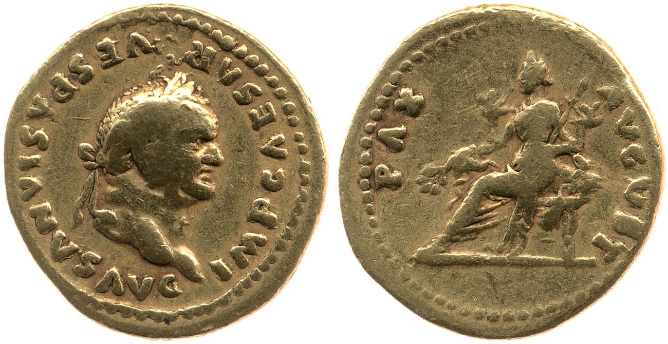 аверс RIC II, Part 1 (second edition) Vespasian 770
