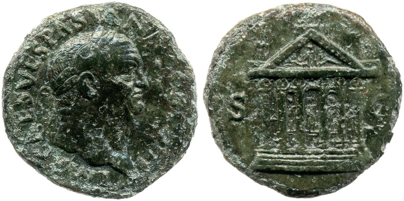 аверс RIC II, Part 1 (second edition) Vespasian 323