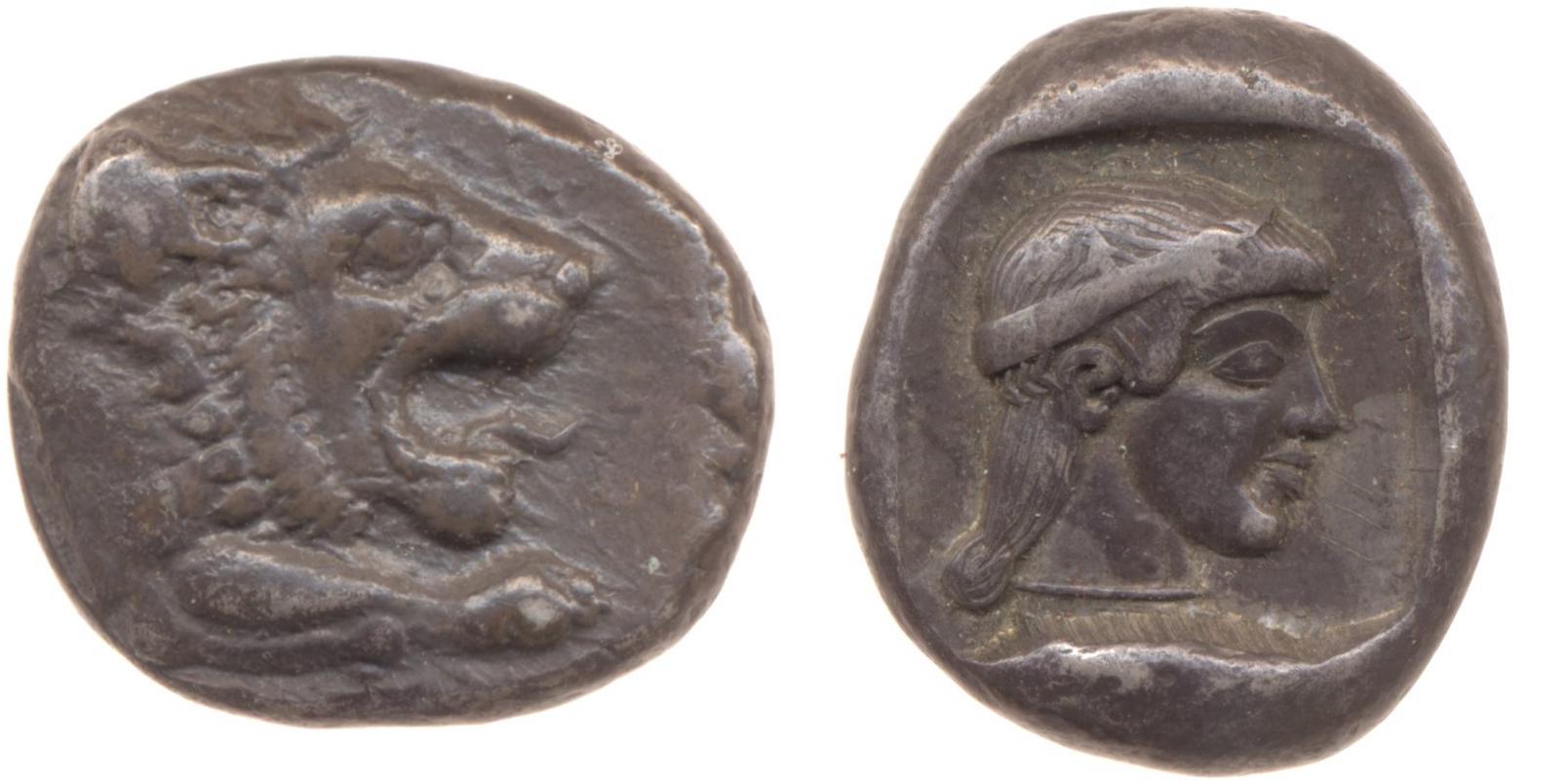 Cnidus Cahn 1970 Series IV, аверс, bm