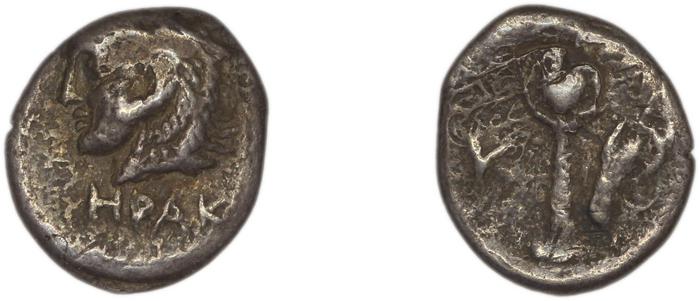 реверс Heracleia Pontica Waddington 1908 29-30