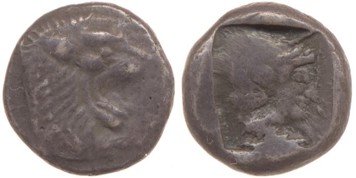 Cnidus Cahn 1970 Series II, реверс, bm