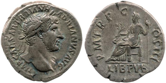RIC II, Part 3 (second edition) Hadrian 363, реверс, bm