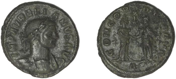 RIC V Aurelian 80, реверс, bm