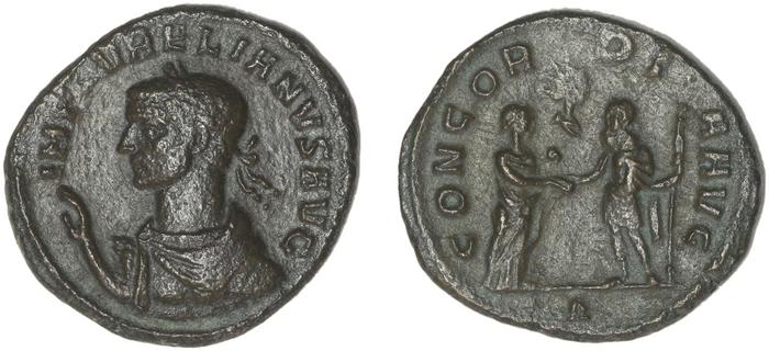 RIC V Aurelian 81, реверс, bm