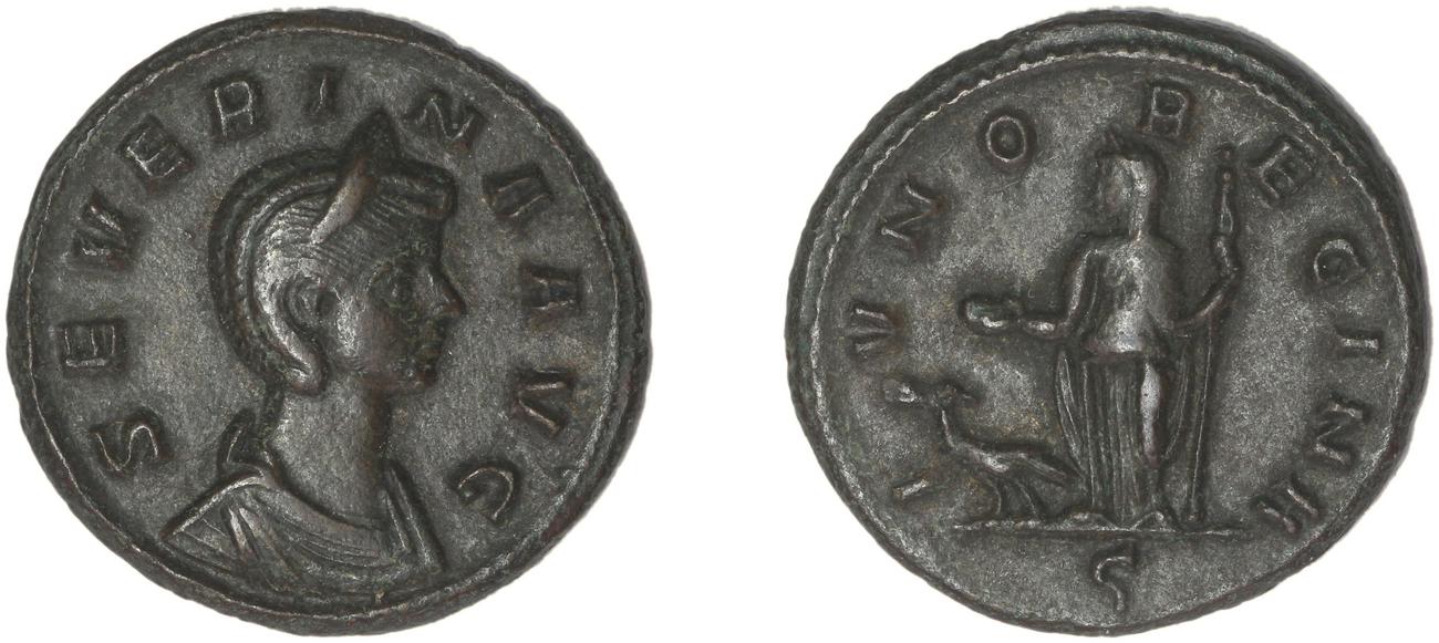 аверс RIC V Severina 7