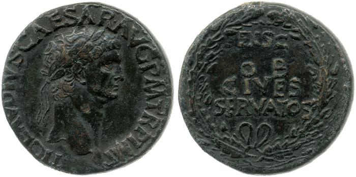 RIC I (second edition) Claudius 96, реверс, bm