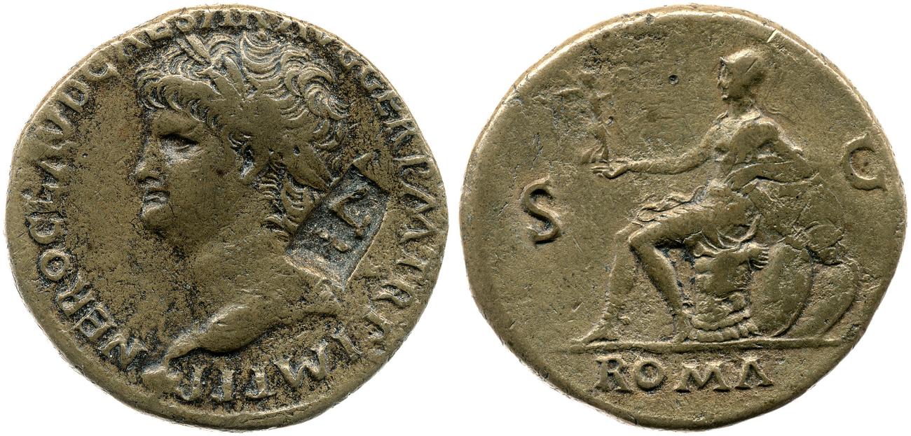 аверс RIC I (second edition) Nero 443