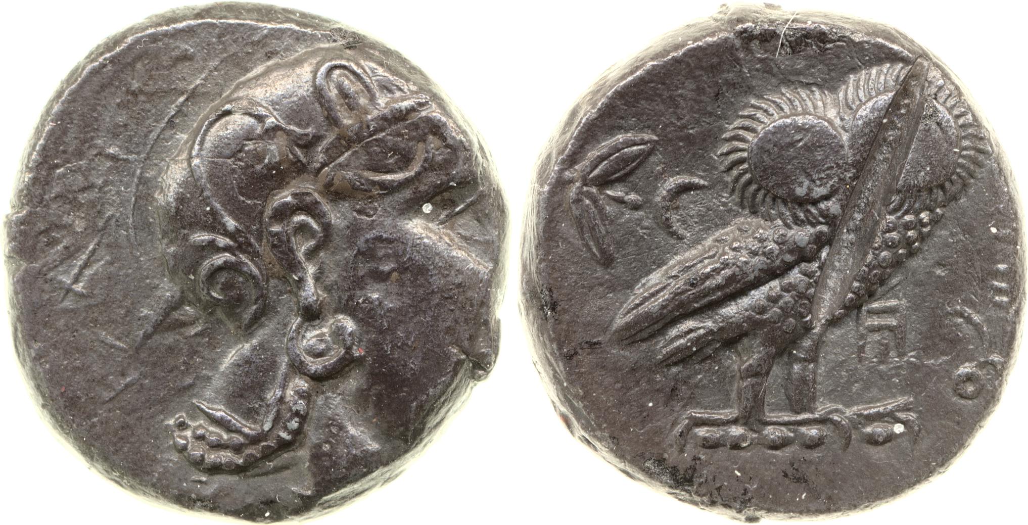 Mazaces Egypt van Alfen 2002 VI Athenian imitations, аверс, bm