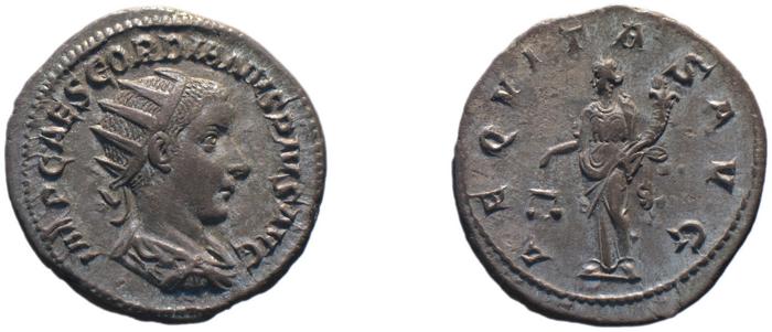 RIC IV Gordian III 51, реверс, bm