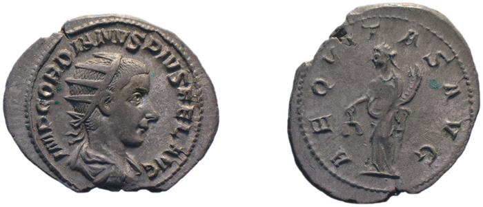 RIC IV Gordian III 63, реверс, bm