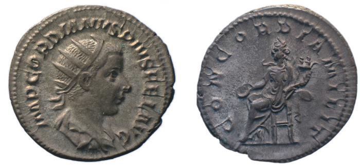 RIC IV Gordian III 65, реверс, bm
