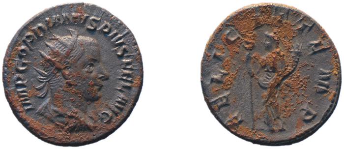 RIC IV Gordian III 140, реверс, bm