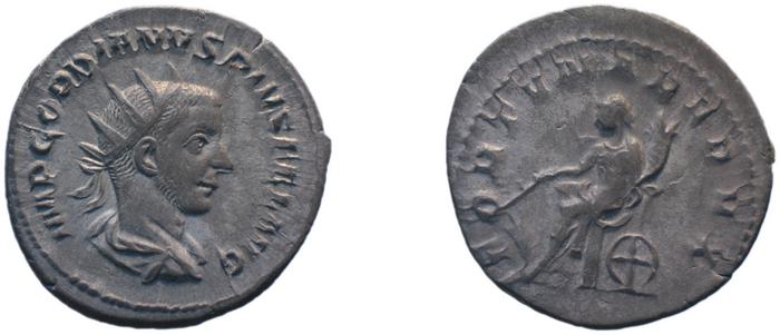 RIC IV Gordian III 144, реверс, bm