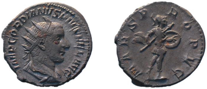 RIC IV Gordian III 145, реверс, bm