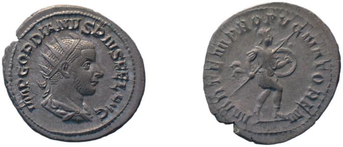 RIC IV Gordian III 147, реверс, bm