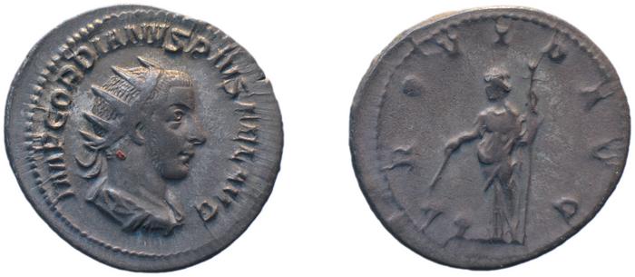 RIC IV Gordian III 148, реверс, bm