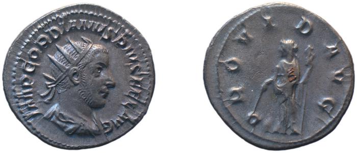 RIC IV Gordian III 148, реверс, bm