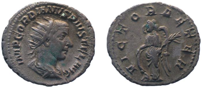 RIC IV Gordian III 154, реверс, bm