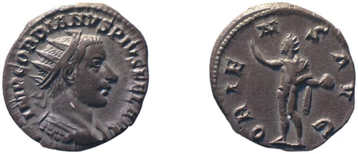 RIC IV Gordian III 213, реверс, bm