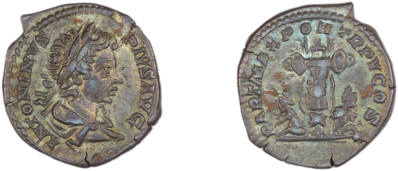 RIC IV Caracalla 65, аверс, bm