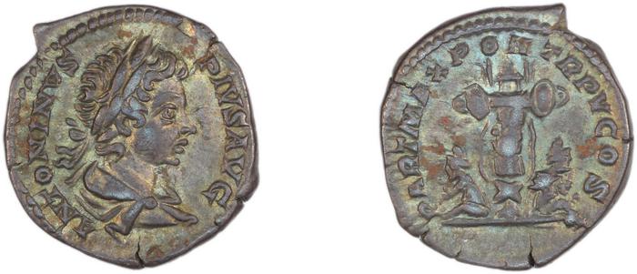 RIC IV Caracalla 65, реверс, bm