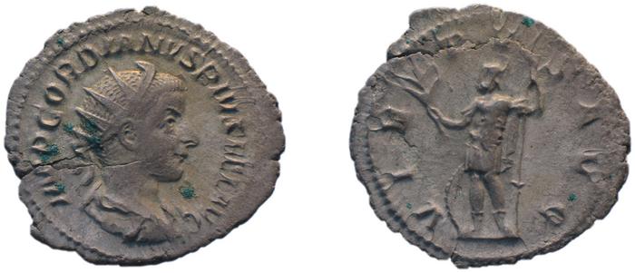 RIC IV Gordian III 71, реверс, bm