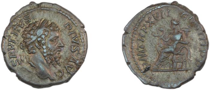 RIC IV Septimius Severus 230, реверс, bm